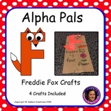 Letter F Craft: Freddie Fox Alpha Pal