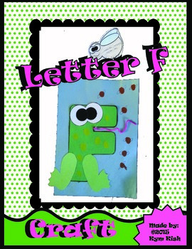 Preview of Letter F Crafts