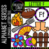 Letter F {Creative Clips Digital Clipart}