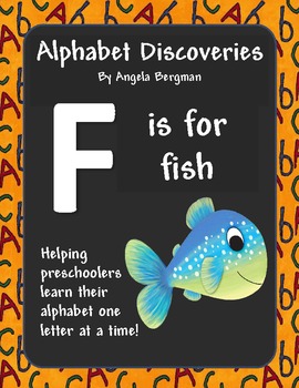 Preview of Letter F ~ Preschool Printable