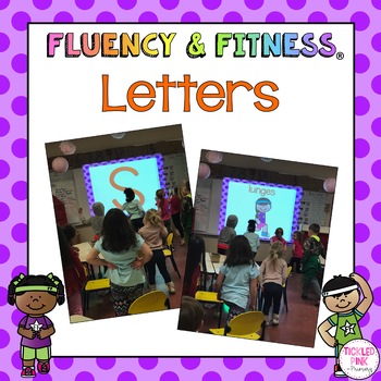 Preview of Alphabet Letter Fluency & Fitness® Brain Breaks
