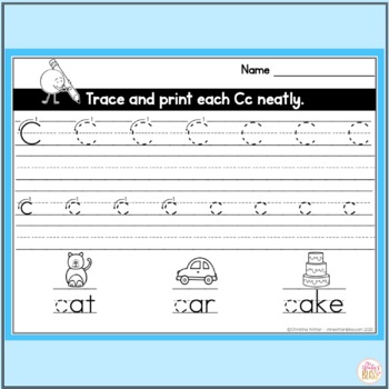 Letter Formation - Alphabet Tracing Worksheets with Videos | TpT