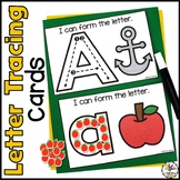 Letter Formation Activity- Alphabet Tracing Practice Cards