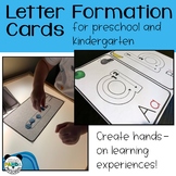 Letter Formation Cards for Literacy and Writing
