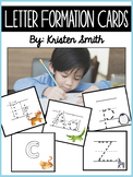Letter Formation Cards (with initial sound pictures)