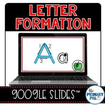 Preview of Letter Formation Google Slides™
