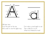 Letter Formation (Handwriting) Rhymes