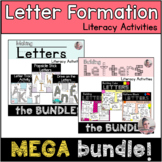 Letter Formation Literacy Activities MEGA BUNDLE with 6 Al