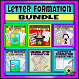 Lowercase Letter Formation Practice Sheets Bundle | Handwr
