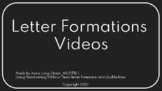 Letter Formation Videos
