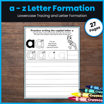Letter Formation With Poems for Each Letters - Lower Case Letter ...