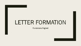 Letter Formation (aligned to Fundations)