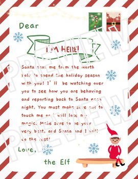 Letter From Your Elf | Elf Arrival | Elf Surveillance | TPT