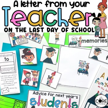 Preview of A Letter From Your Teacher Read Aloud - Last Day of School Reading Comprehension
