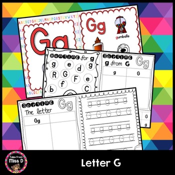 Alphabet Letter G by Tales From Miss D | Teachers Pay Teachers