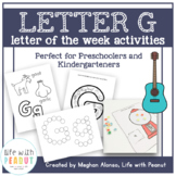 Letter G Activities for Letter of the Week Preschool Curriculum