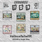 Letter 'G-L' Virtual Library & Music Room BUNDLE - SEESAW 