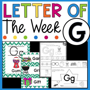 Discriminerend wapen lade Letter G - Letter of the Week G - Letter of the Day G | TpT