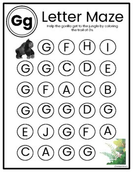 Letter G | Letter of the Week | Letter Sounds, Handwriting, Lesson Plan