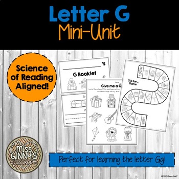 Preview of Letter G - Mini-Unit - Science of Reading - Orton Gillingham Inspired