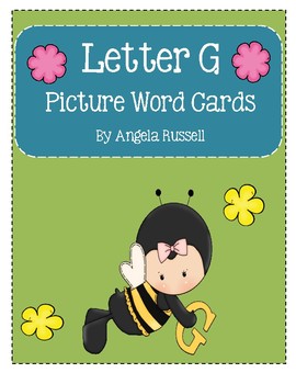 Preview of Letter G - Picture Word Cards