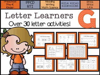 Preview of Letter Learners: Letter G