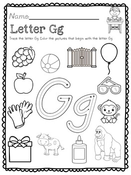 Letter Gg by Mrs Melina Gianacópulos | TPT