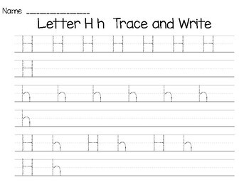 letter h activities by pre to the k teachers pay teachers