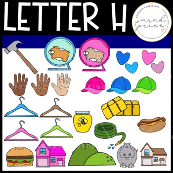 Letter H Clipart by Sarah Price - Priceless Ponderings | TpT