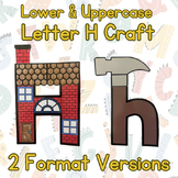 Letter H Craft: Uppercase and Lowercase