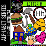 Letter H {Creative Clips Digital Clipart}