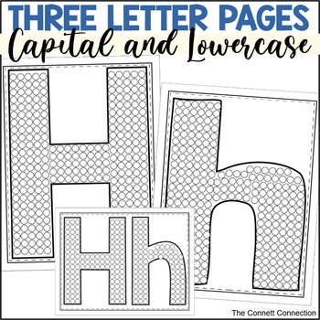 Letter H Alphabet Dot Painting Activities by The Connett Connection