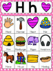 Letter H Vocabulary Cards by The Tutu Teacher | TPT