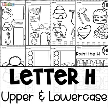 letter h worksheets by emily education teachers pay teachers