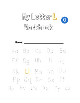 Preview of Letter H workbook. Phonics. Spelling. Vocab. ESL. Remote. Internet. Online.