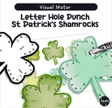 Letter Hole Punch | St Patricks Shamrocks | Visual Motor