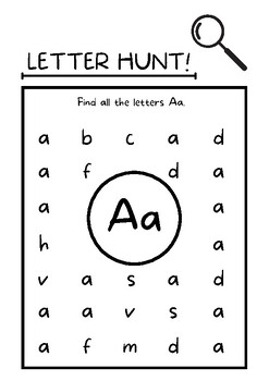 Letter Hunt Challenge: Boosting Letter Recognition Skills with Fun ...