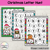 Letter Hunt - Christmas Literacy Activity