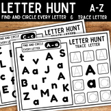 Letter Hunt | Find and Circle Every Letter & Trace Letters