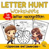 Letter Hunt Worksheets
