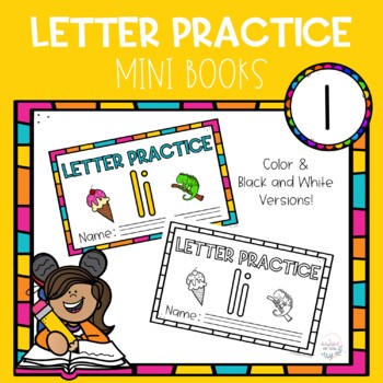 Letter I Practice Mini Book by The Delightful Mrs DeTine | TPT