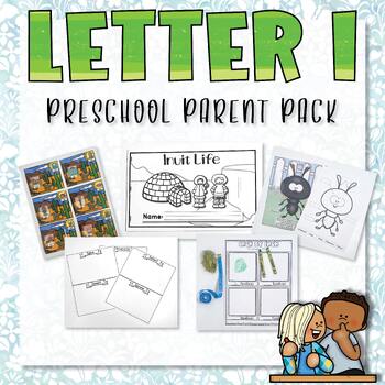 Preview of Letter I Preschool Pack