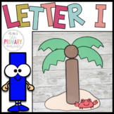 Letter I craft | Alphabet crafts | Lowercase letter craft 