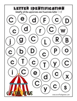 letter identification by marieka richards teachers pay teachers