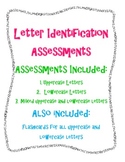 Letter Identification Assessment