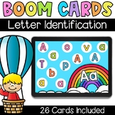 Letter Identification - Digital Task Cards - Boom Cards