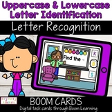 Letter Identification Boom Cards with SOUND; Distance Learning