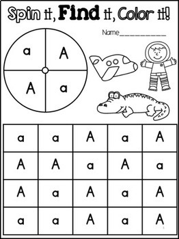 Letter Recognition and Identification by Hollie Griffith | TPT