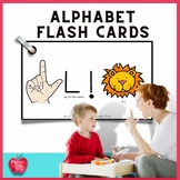 Alphabetic Flash Cards with ASL & Visuals for Early Readin