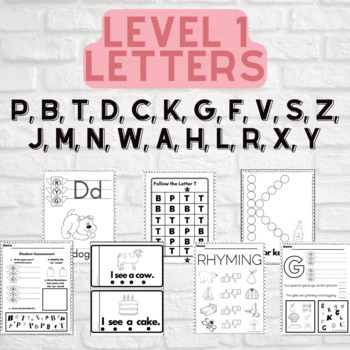 Preview of Letter Intervention Activities (Sound Sensible Supplementary)
